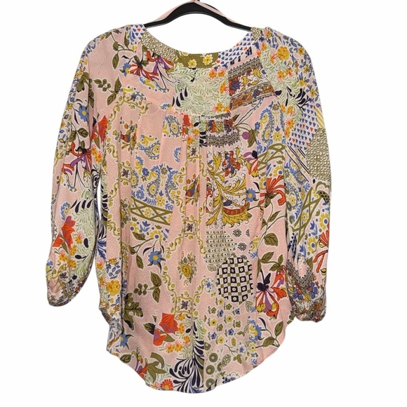 Maeve V Neck Blouse - Picture 2 of 6